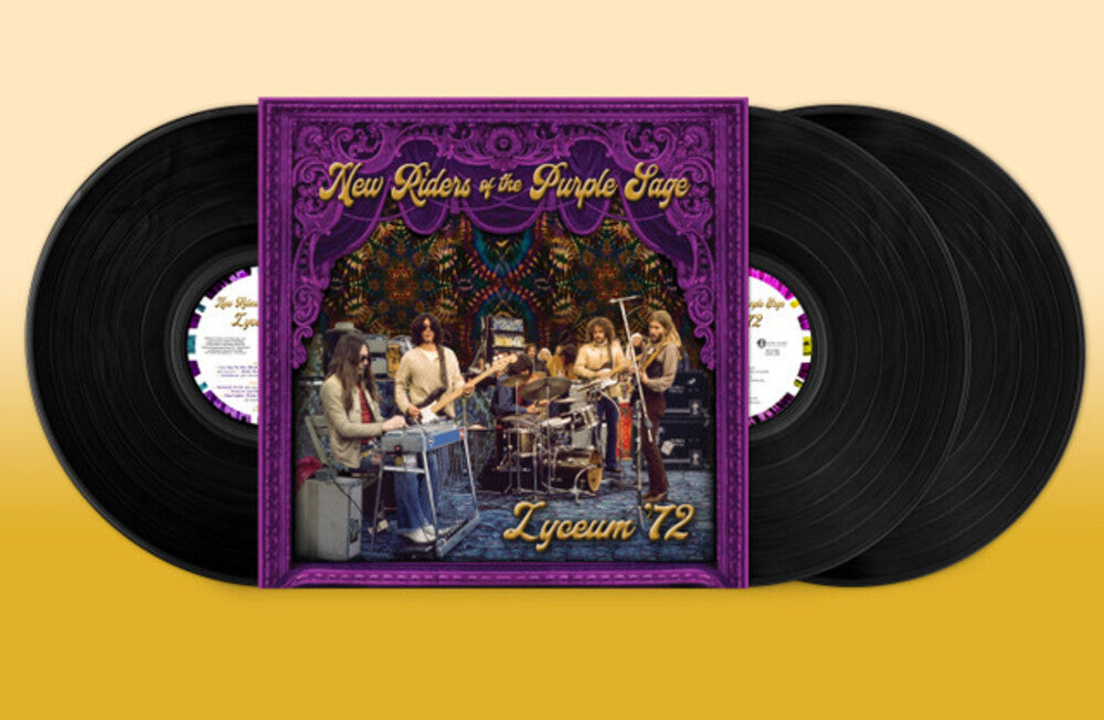 the album cover for New Riders Of The Purple Sage - Lyceum '72 [RSD 2023] []