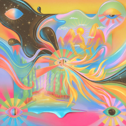 the album cover for LP Giobbi - Light Places (Blue) [Clear Vinyl] (Gate) (Ofgv) [Download Included]