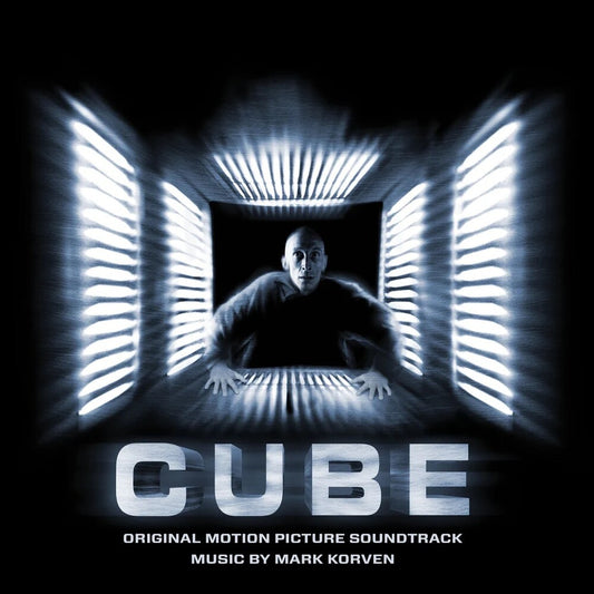 the album cover for Mark Korven  (Colv) (Red) - Cube O.S.T. - Red [Colored Vinyl] (Red)