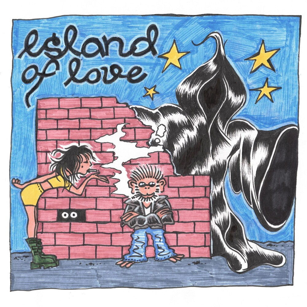 the album cover for Island of Love - Island Of Love [Indie Exclusive Limited Edition Piss Yellow LP]