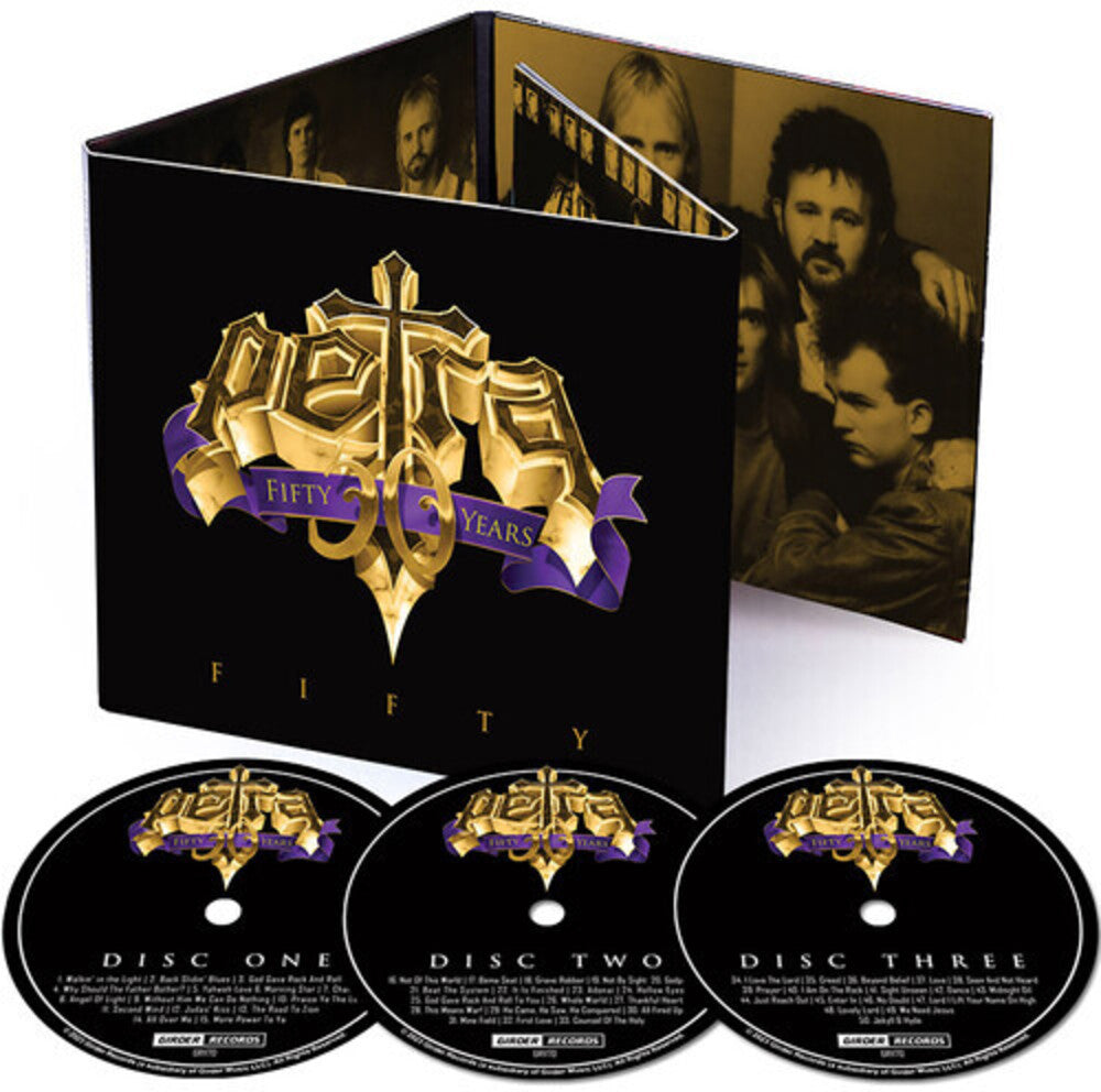 the album cover for Petra - Fifty - Anniversary Edition [With Booklet] (Aniv) [Remastered]
