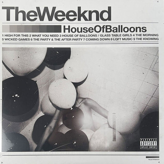 the album cover for The Weeknd - House Of Balloons (10th Anniversary) (Aniv)