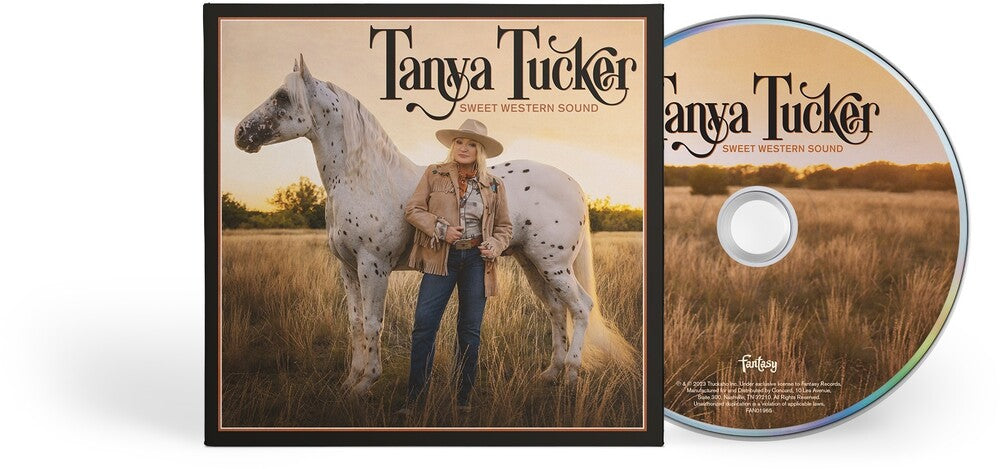 the album cover for Tanya Tucker - Sweet Western Sound