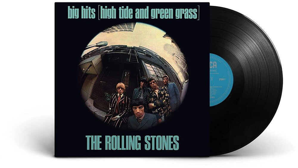 the album cover for The Rolling Stones - Big Hits (High Tide And Green Grass) [LP] [UK Version]
