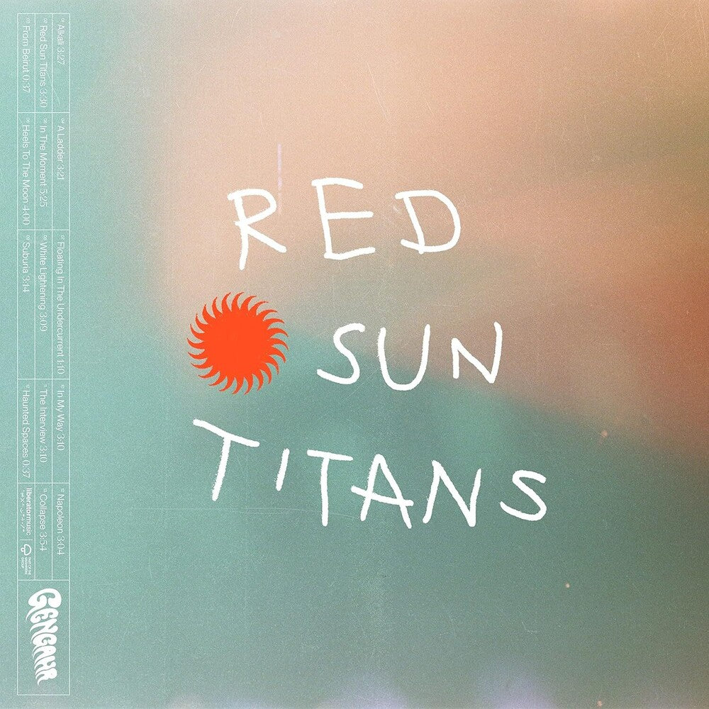 the album cover for Gengahr - Red Sun Titans [Indie Exclusive]