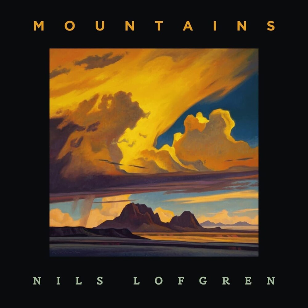 the album cover for Nils Lofgren - Mountains
