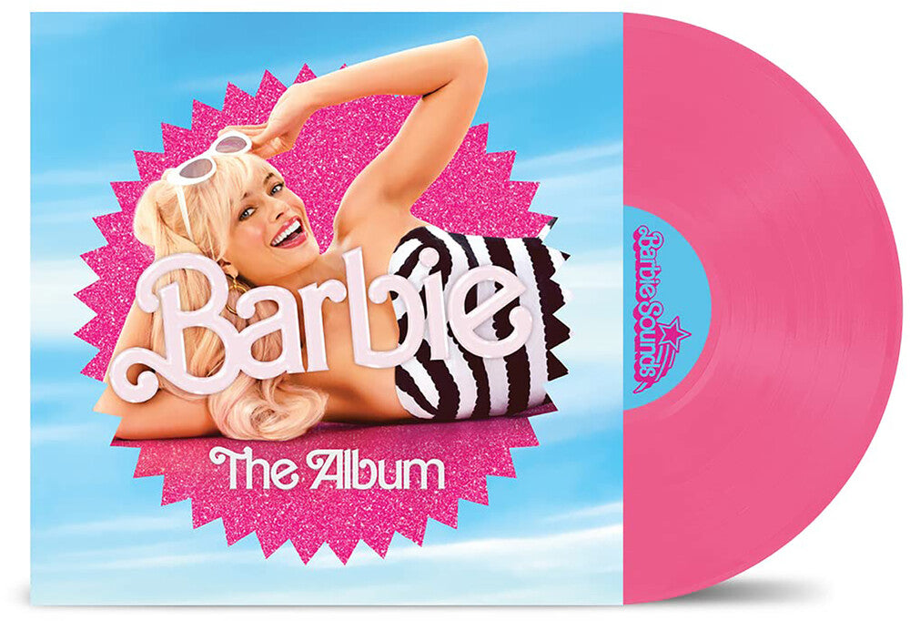the album cover for Various Artists - Barbie The Album [Hot Pink LP]