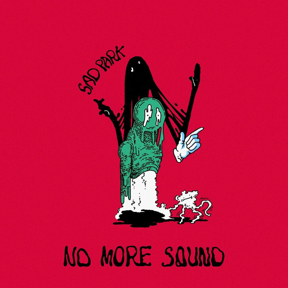 the album cover for Sad Park - No More Sound [Indie Exclusive Limited Edition Aqua Blue, Evergreen and White Twist LP]
