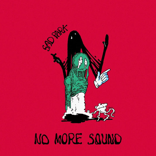 the album cover for Sad Park - No More Sound [Indie Exclusive Limited Edition Aqua Blue, Evergreen and White Twist LP]