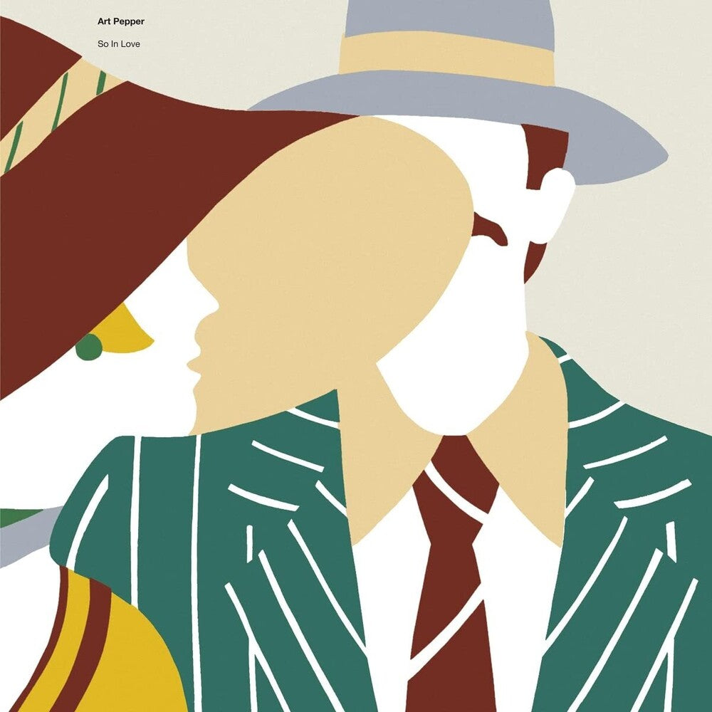 the album cover for Art Pepper - So In Love