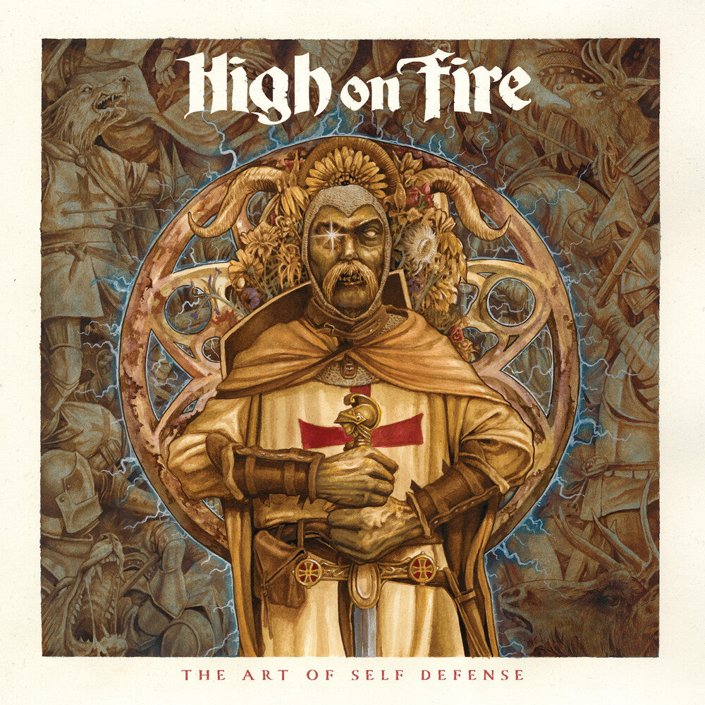 the album cover for High On Fire - Art Of Self Defense [Indie Exclusive] [Indie Exclusive]