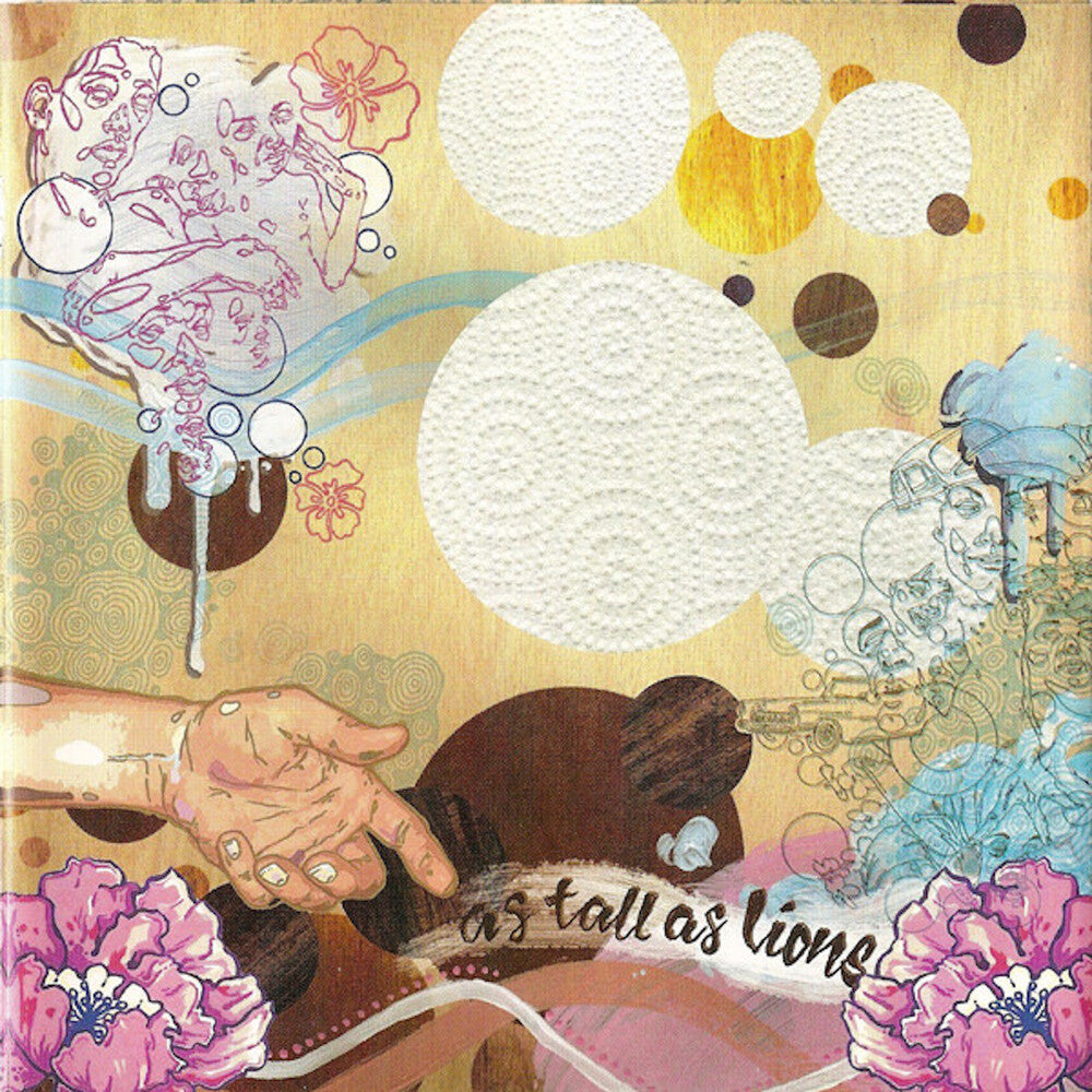 the album cover for As Tall As Lions - As Tall As Lions (Brwn) [Colored Vinyl] (Crem) (Pnk) [Reissue]