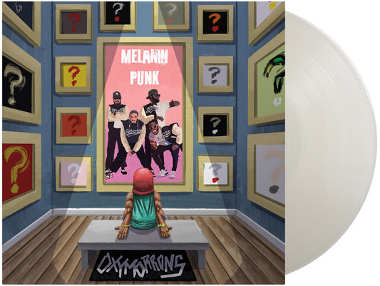 the album cover for Oxymorrons - Melanin Punk