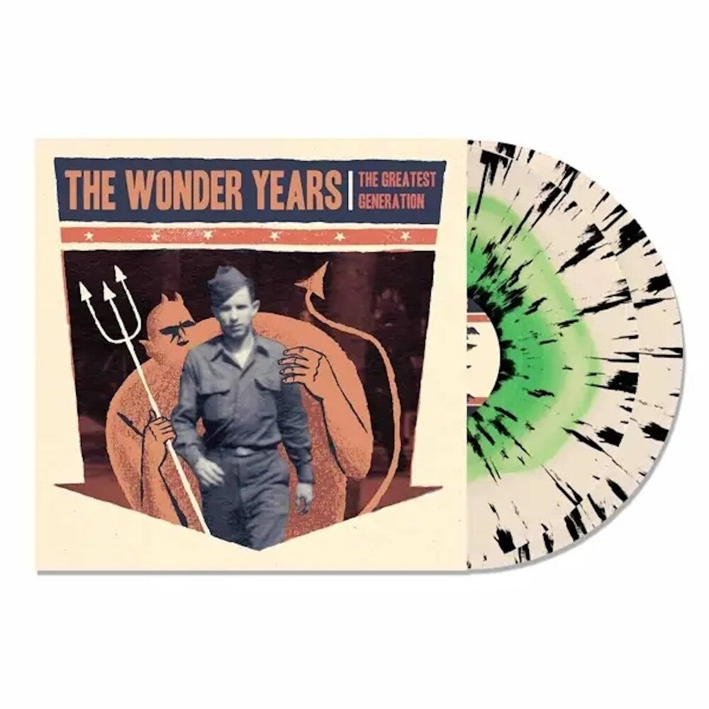 the album cover for Wonder Years - Greatest Generation [Colored Vinyl] (Aniv) [Reissue]