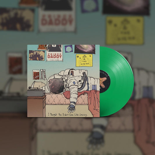 the album cover for Prince Daddy & The Hyena - I Thought You Didn't Even Like Leaving [Colored Vinyl]