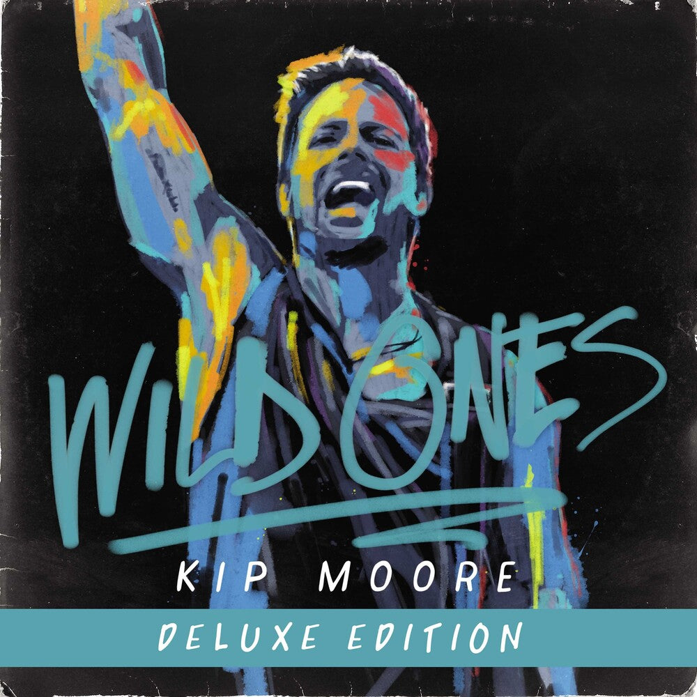 the album cover for Kip Moore - Wild Ones: Deluxe Edition [Crystal Blue 2 LP]