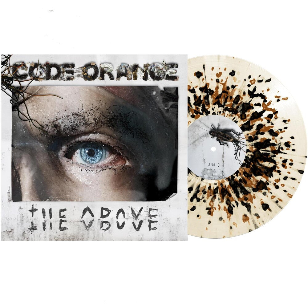 the album cover for Code Orange - The Above [Indie Exclusive Limited Edition Heavy Splatter Cream w/Black and Brown LP]