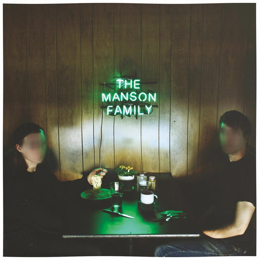 the album cover for Heart Attack Man - Manson Family [Clear Vinyl] (Grn)