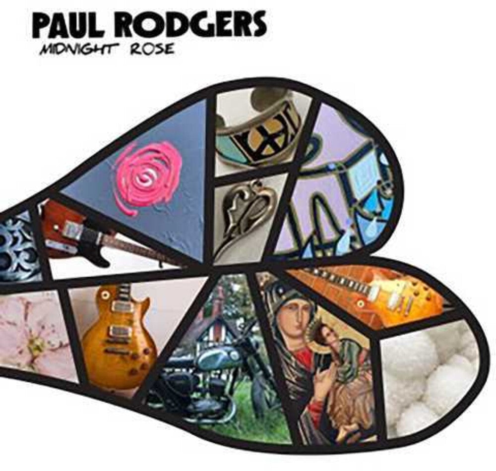 the album cover for Paul Rodgers - Midnight Rose