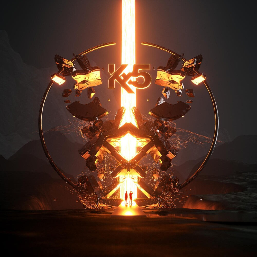 the album cover for Kx5 - Kx5 [LP]