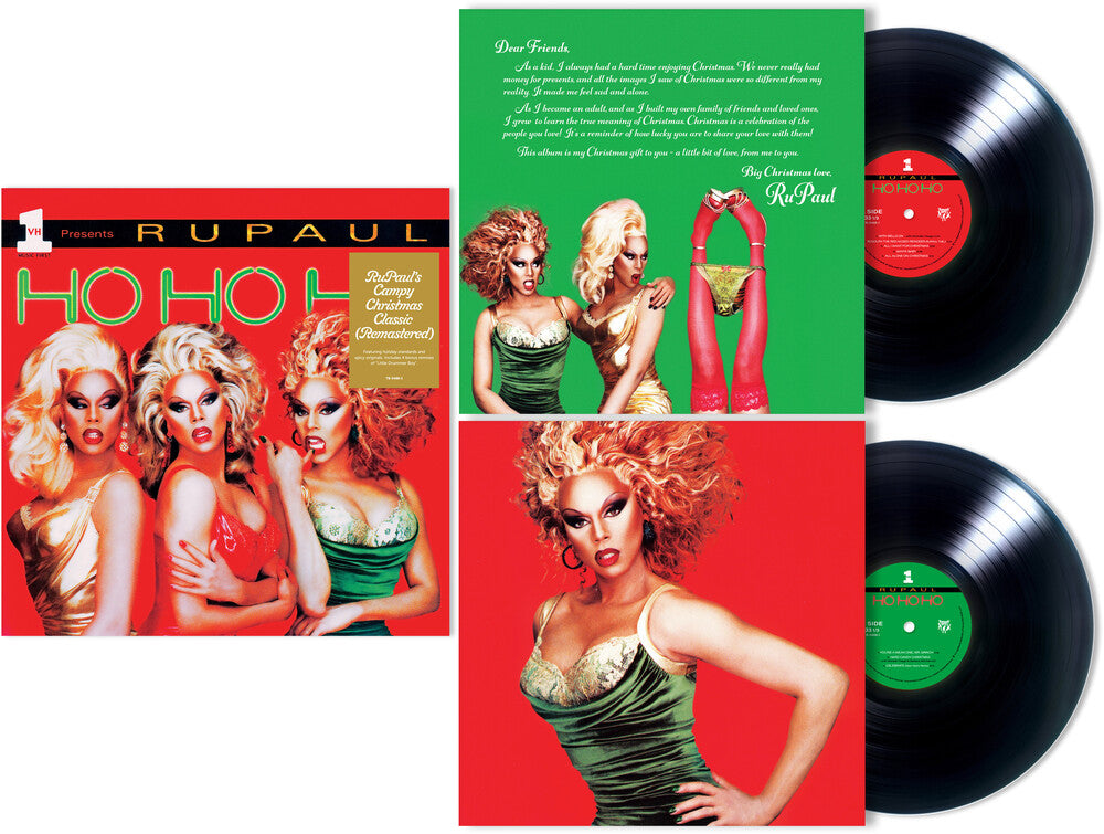 the album cover for Rupaul - Ho Ho Ho
