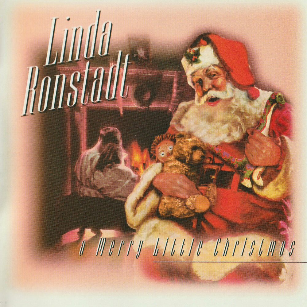 the album cover for Linda Ronstadt - A Merry Little Christmas [Colored Vinyl] (Ofgv) (Slv)
