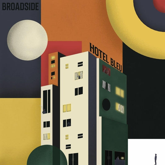 the album cover for Broadside - Hotel Bleu [Green LP]
