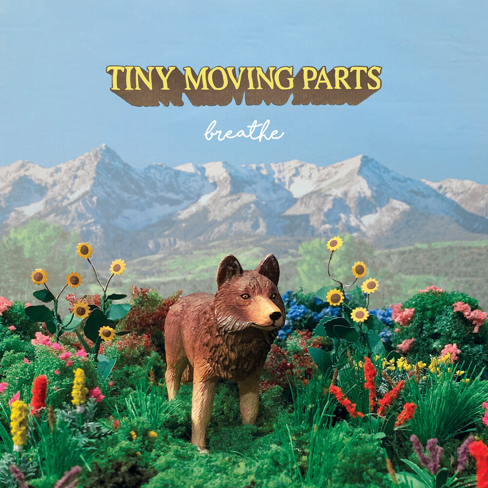 the album cover for Tiny Moving Parts - Breathe - Neon Orange [Colored Vinyl] (Org)