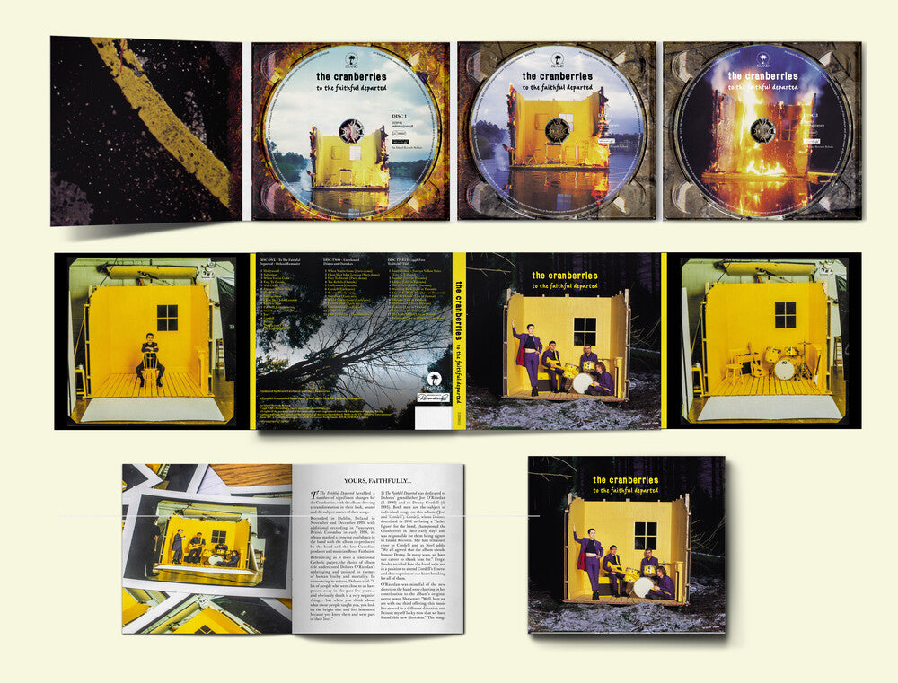 the album cover for The Cranberries - To The Faithful Departed: Remastered [Super Deluxe 3 CD]