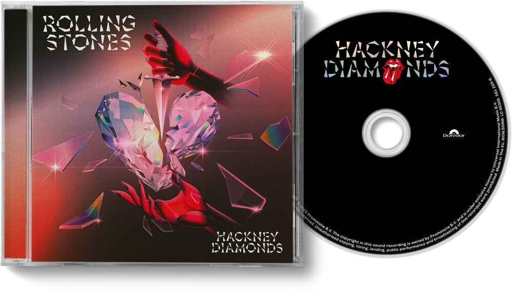 the album cover for The Rolling Stones - Hackney Diamonds
