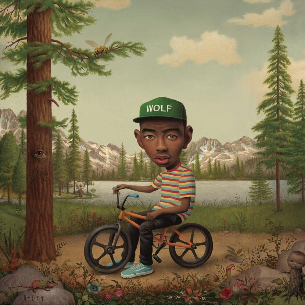the album cover for Tyler, The Creator - Wolf [Hot Pink 2LP]