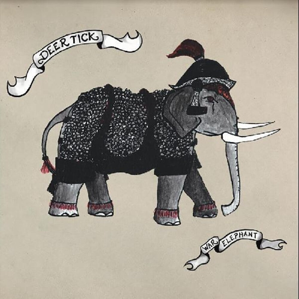 the album cover for Deer Tick - War Elephant [Colored Vinyl]