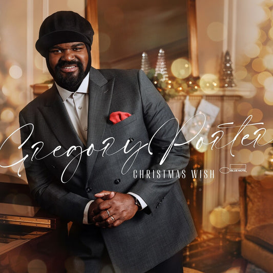 the album cover for Gregory Porter - Christmas Wish [LP]