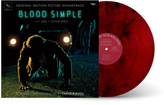 the album cover for Carter Burwell - Blood Simple (Original Motion Picture Soundtrack) [RSD Black Friday 2023]