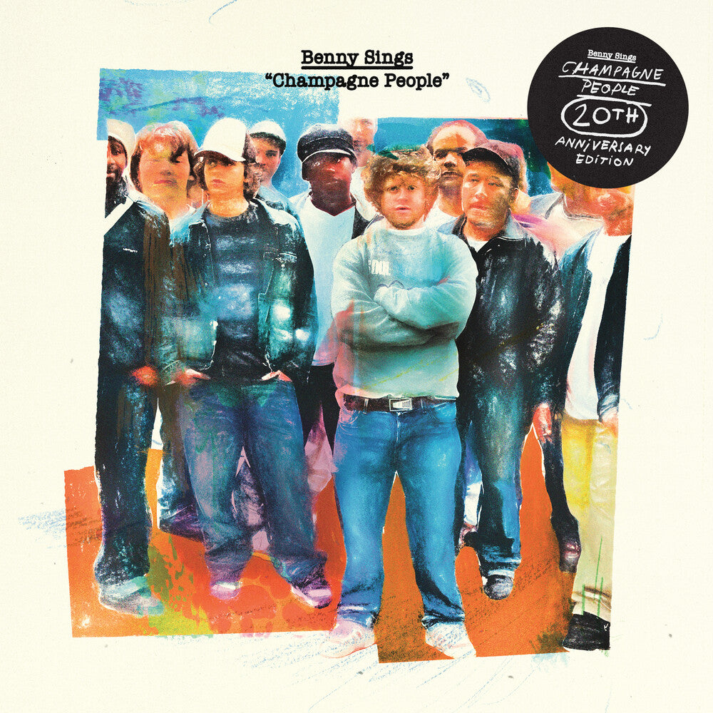 the album cover for Benny Sings - Champagne People (20th Anniversary Edition) [Colored Vinyl]