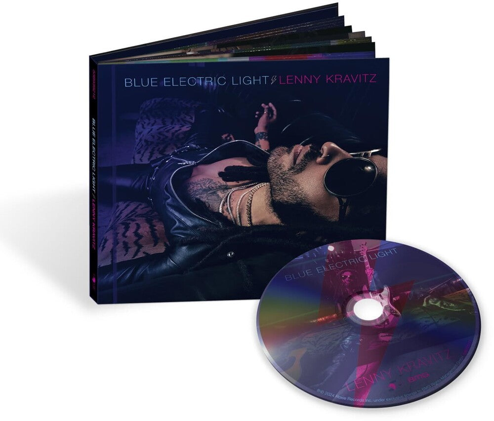 the album cover for Lenny Kravitz - Blue Electric Light [Deluxe Mediabook]