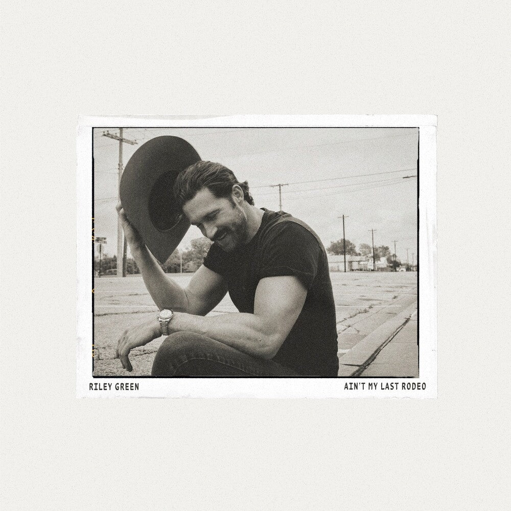 the album cover for Riley Green - Ain't My Last Rodeo