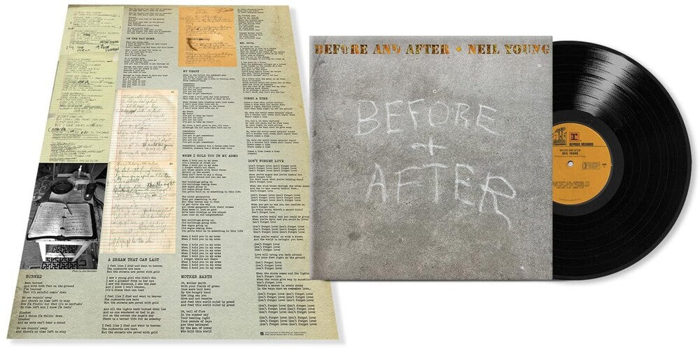 the album cover for Neil Young - Before and After [LP]