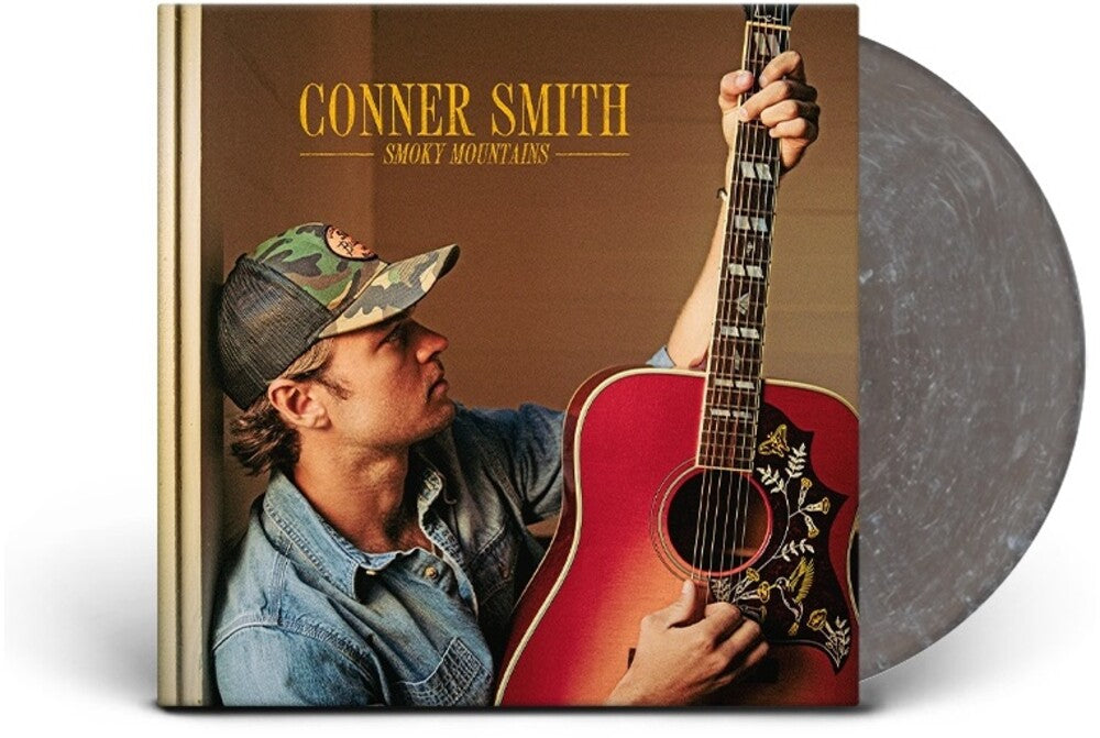 the album cover for Conner Smith - Smoky Mountains [Translucent Smog LP]