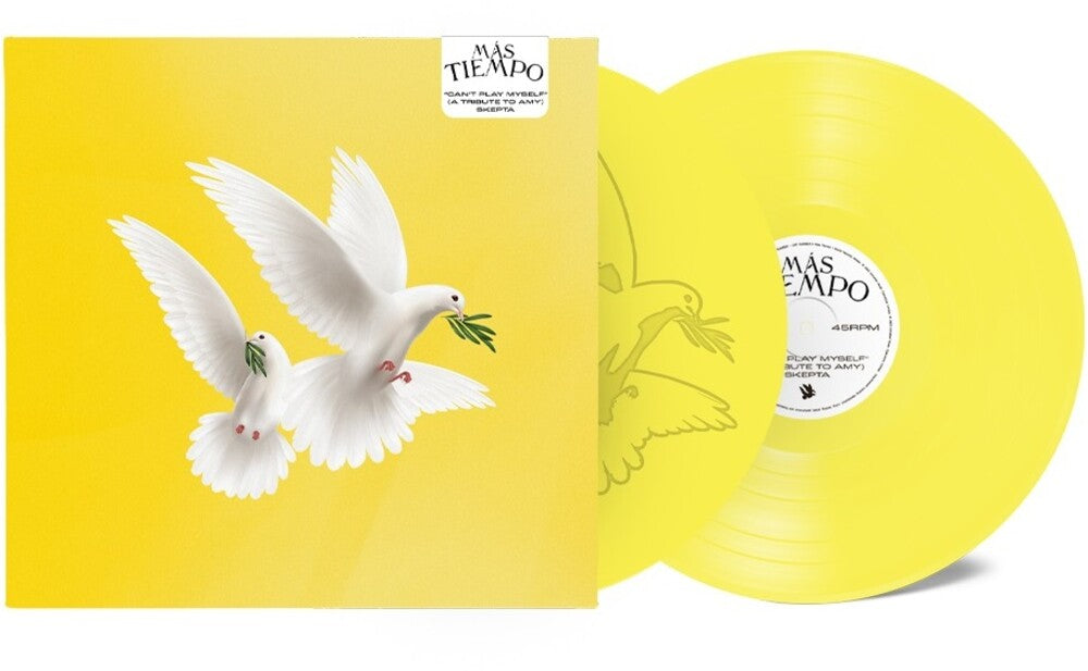 the album cover for Skepta - Can't Play Myself (A Tribute To Amy) [Yellow Vinyl Single]