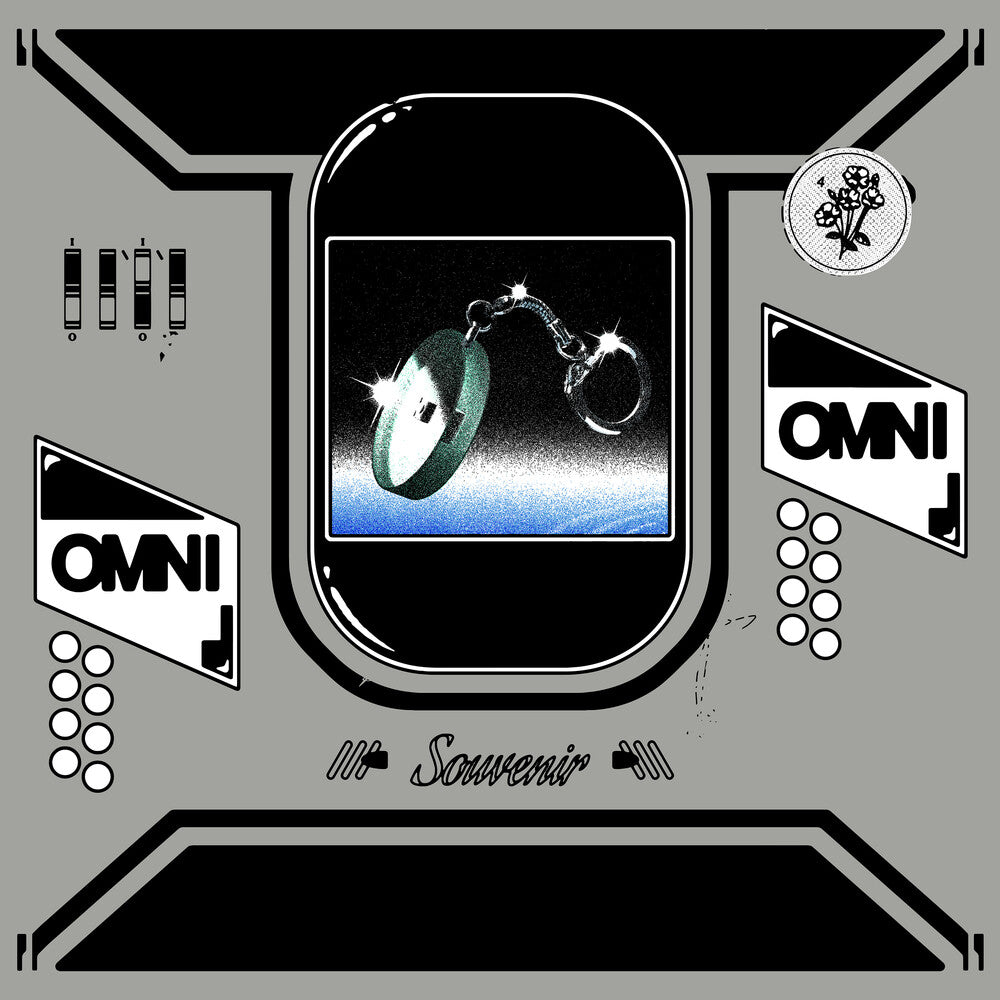 the album cover for Omni - Souvenir [Silver Souvenir Swirl LP]