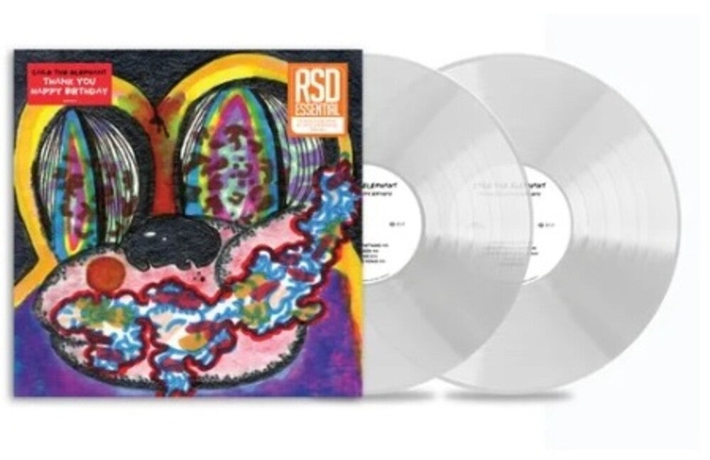 the album cover for Cage The Elephant - Thank You Happy Birthday [RSD Essential Ultra Clear 2LP]