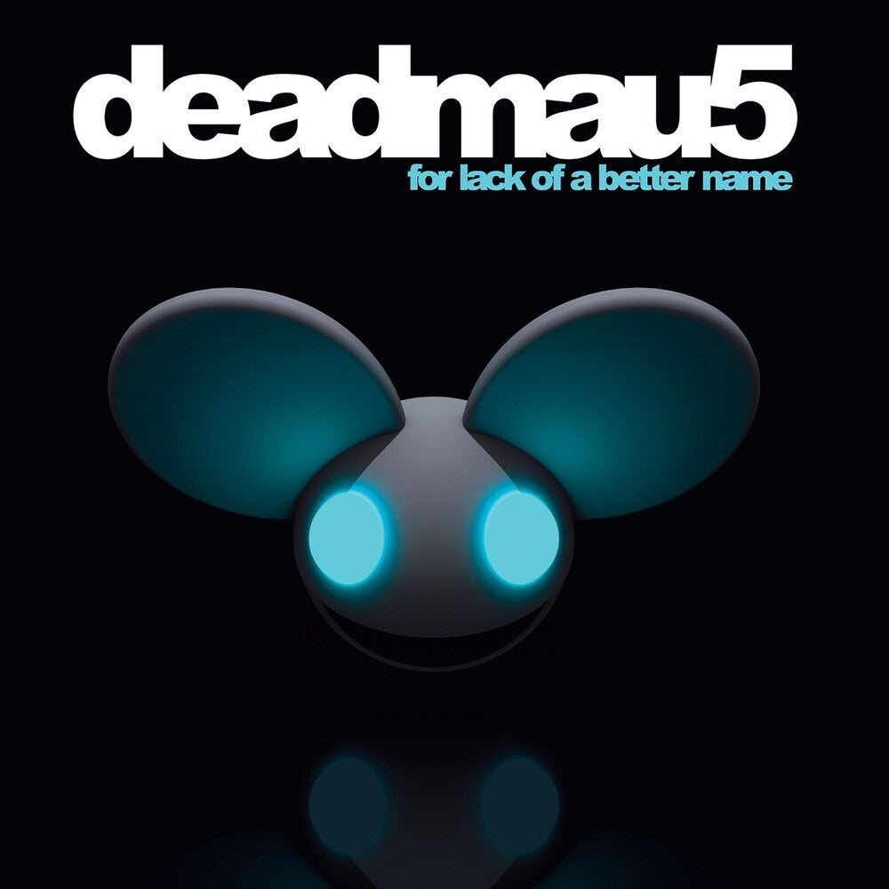 the album cover for Deadmau5 - for lack of a better name [Transparent Turquoise 2LP]