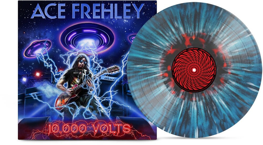the album cover for Ace Frehley - 10,000 Volts [Indie Exclusive Limited Edition LP]