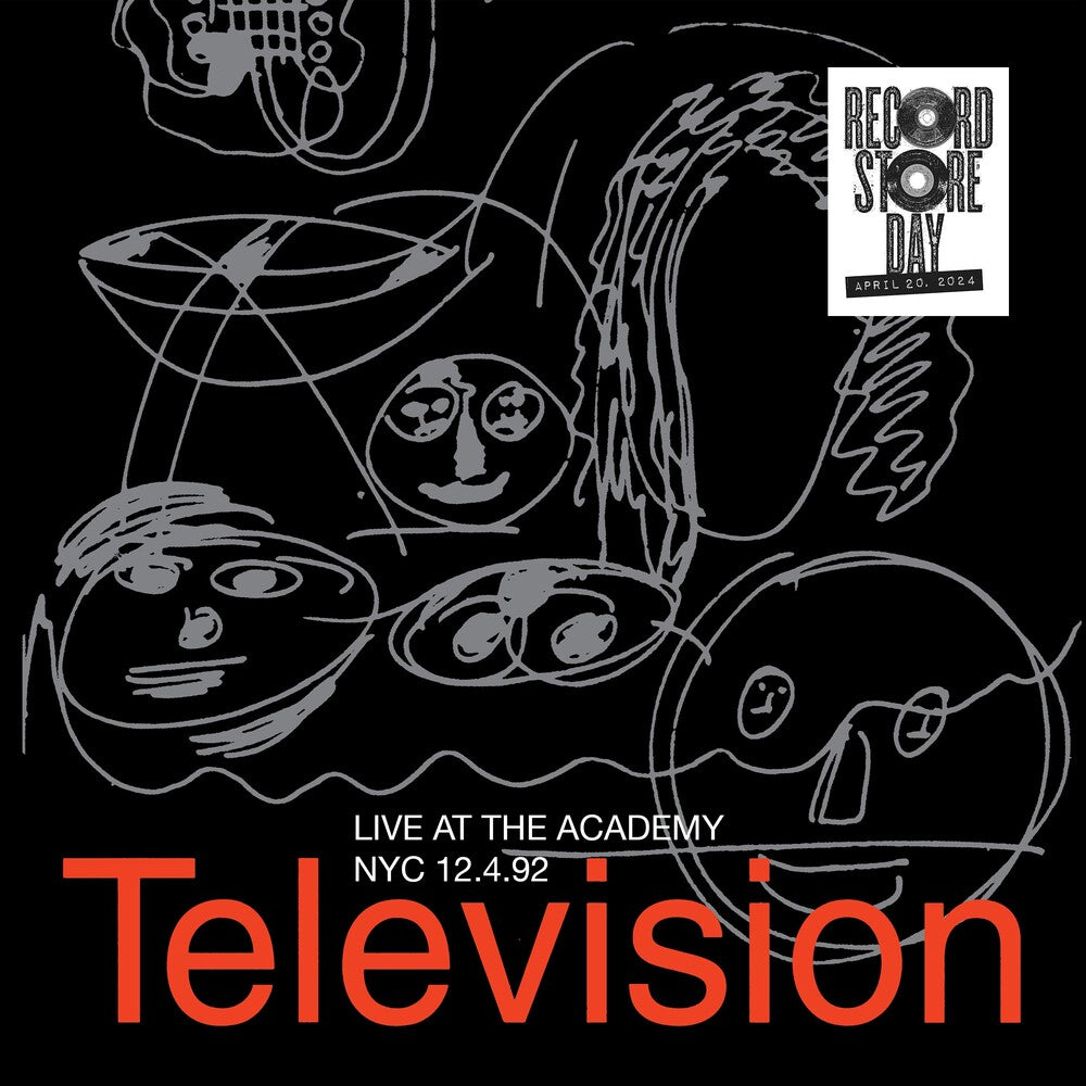 the album cover for Television - Live At The Academy (Rsd) [Record Store Day] 