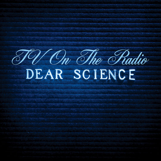the album cover for TV On The Radio - Dear Science - White [Colored Vinyl] [180 Gram] (Wht)