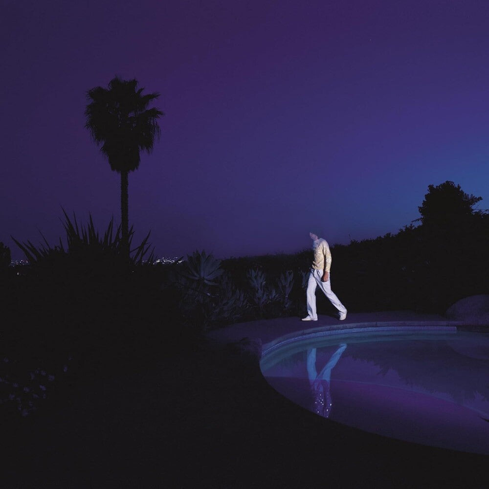 the album cover for Lewis OfMan - Cristal Medium Blue (Blue) [Colored Vinyl]