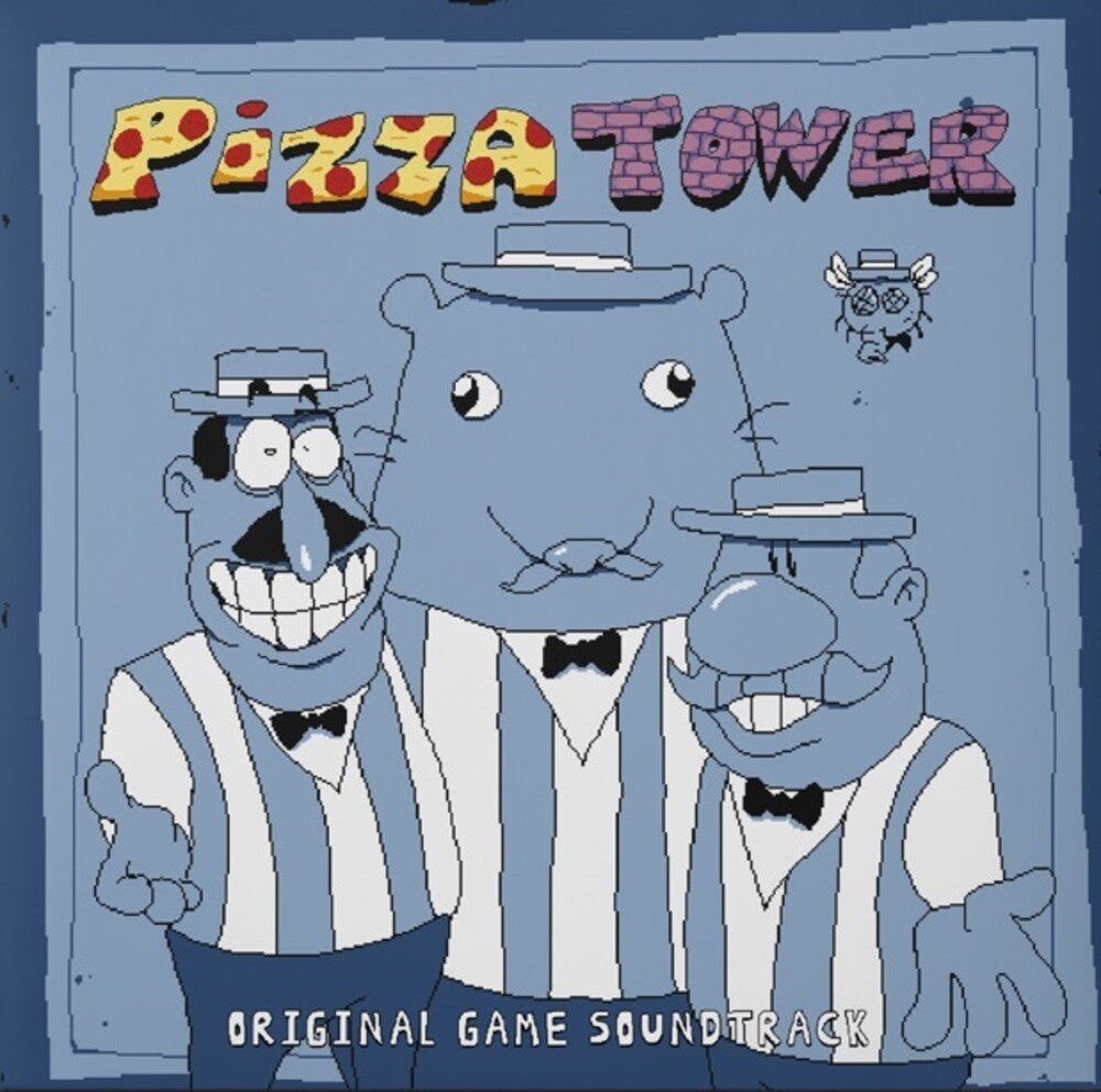 the album cover for Pizza Tower - O.S.T. (Gate) (Ogv) - Pizza Tower - O.S.T. (Gate) [180 Gram]