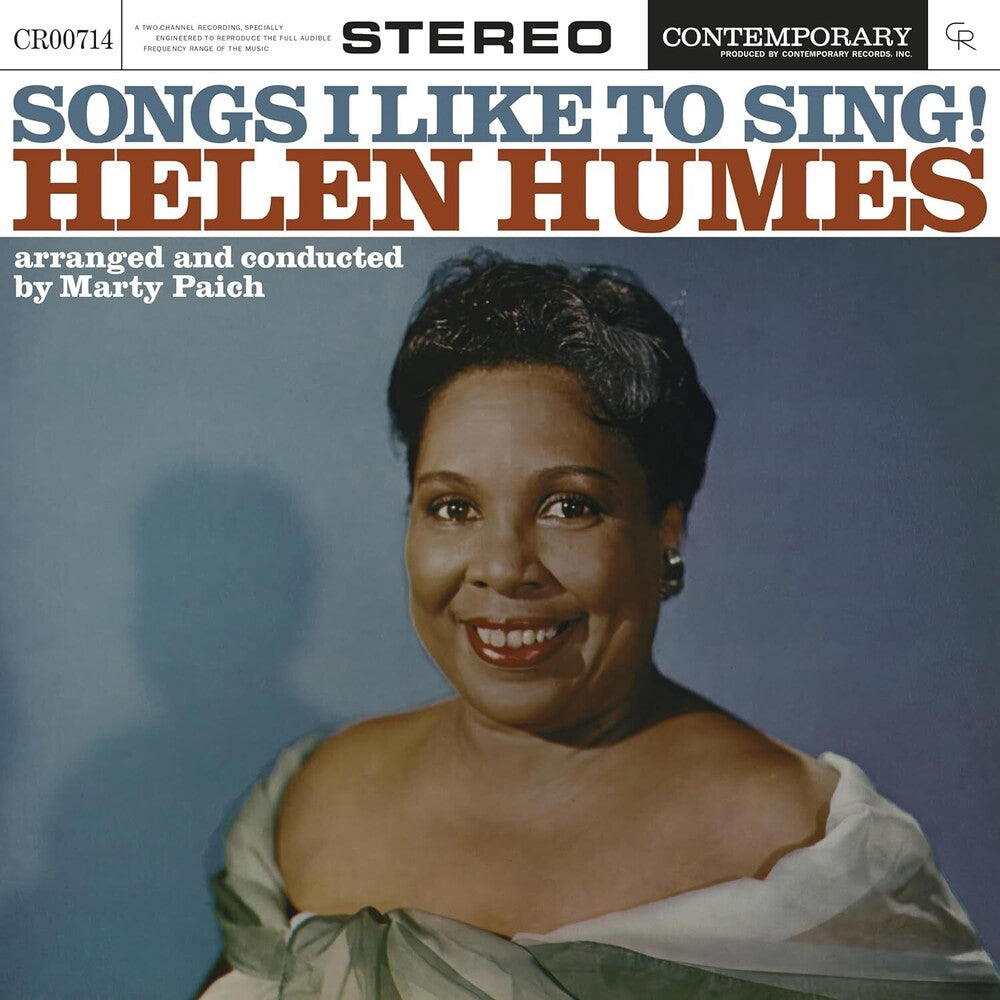 the album cover for Helen Humes - Songs I Like To Sing! [Contemporary Records Acoustic Sounds Series LP]
