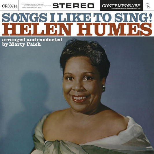 the album cover for Helen Humes - Songs I Like To Sing! [Contemporary Records Acoustic Sounds Series LP]